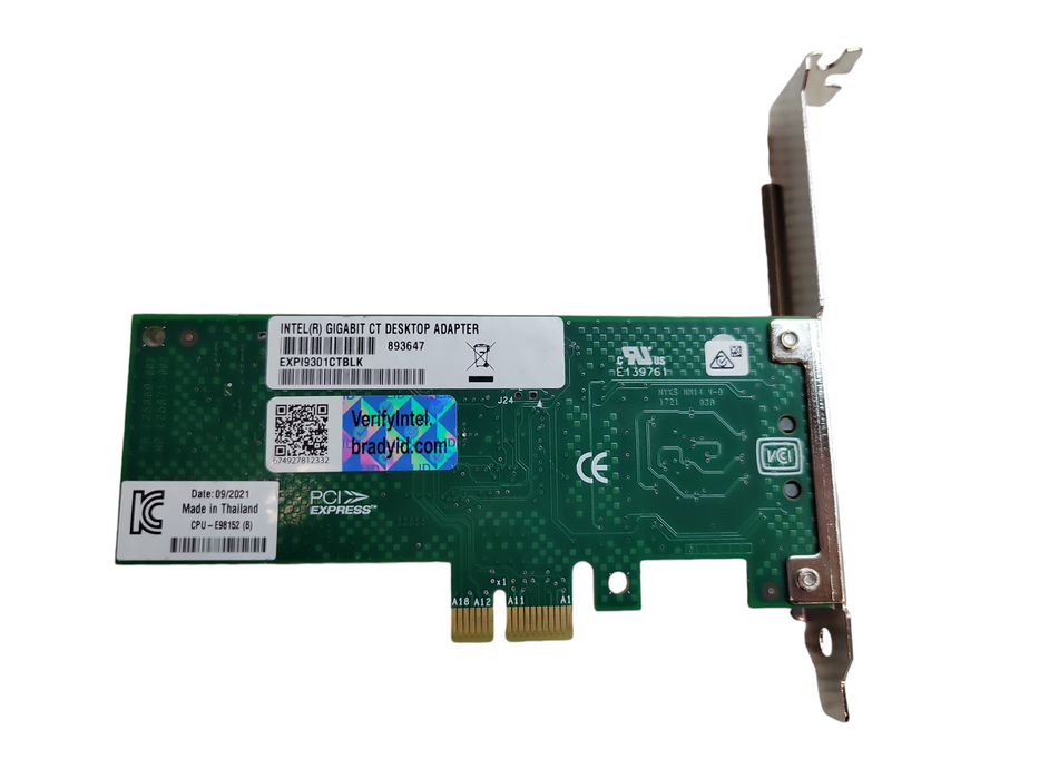 Intel Gigabit CT Desktop Network Adapter | EXPI9301CTBLK PCIE %