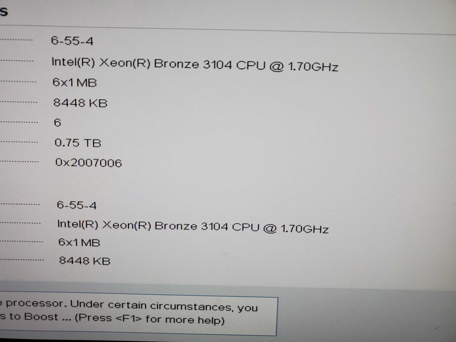 Dell EMC PowerEdge T440 2*Xeon BRONZE 3104 1.7GHz 16GB RAM H730P NO HDD