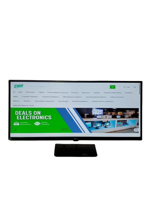 LG 34UM67-P 34” Ultra Wide Monitor , TESTED GOOD