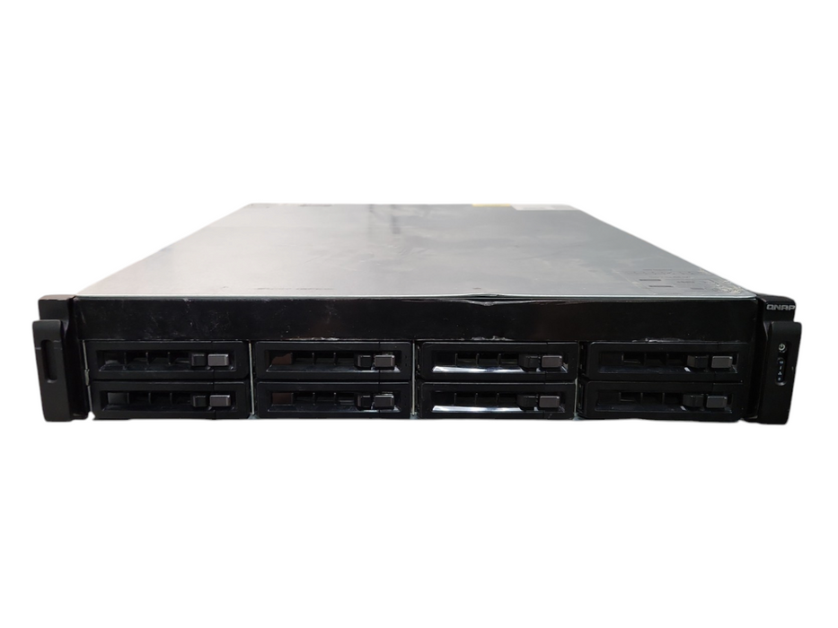 QNAP TS-EC880U-RP NAS, i3-4150 3.50GHz, 8GB RAM w/ 8x 3TB HDDs