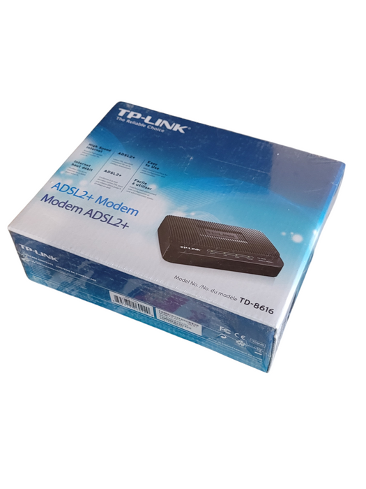 TP-Link ADSL2 + Modem 24 Mbps Downstream Bandwidth TD-8616