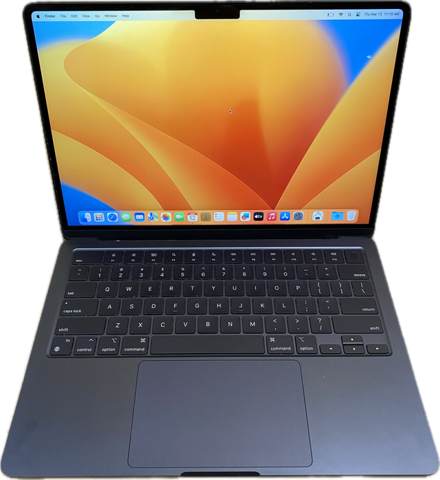 Apple MacBook  Air 13 M2 2022 Midnight 8GB RAM 256GB SSD No Power Adapter