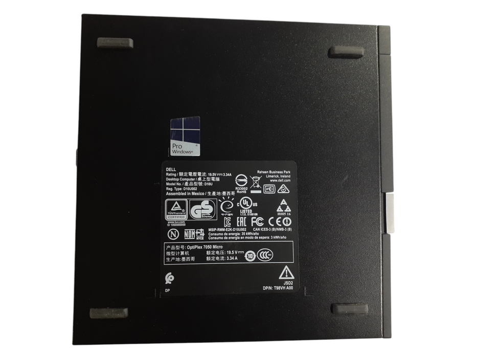 Dell OptiPlex 7050 i7-7700 8GB DDR4 256GB NVMe Q — retail.era