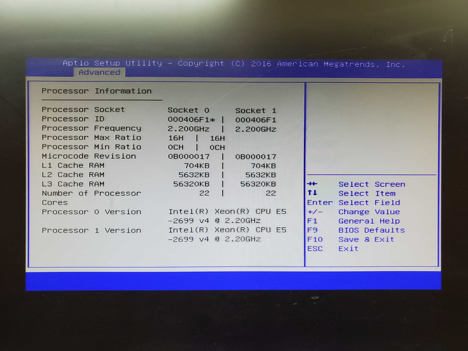 Cisco UCS C220 M4 - 2x Xeon E5-2699 v4, 16GB DDR4, 12G SAS - NO HDD