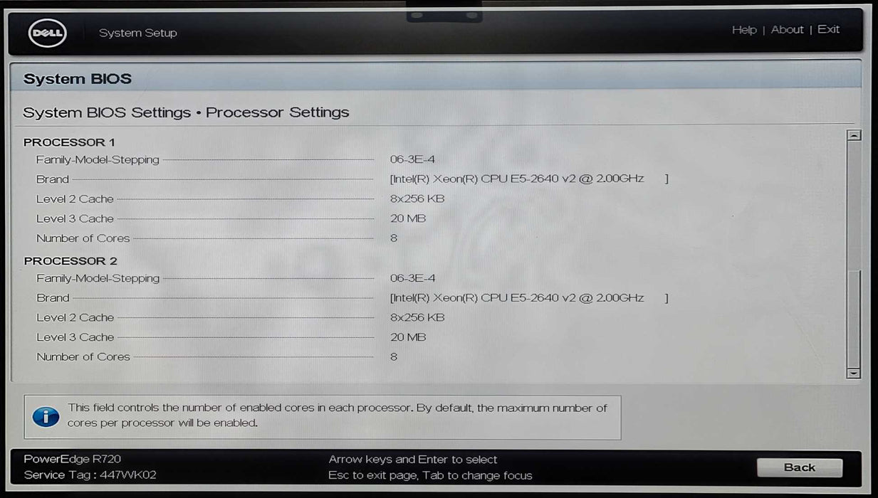 Dell PE R720, 2x Xeon E5-2640 v2 2.00GHz, 64GB RAM, PERC H710 Mini, 2x  PSU