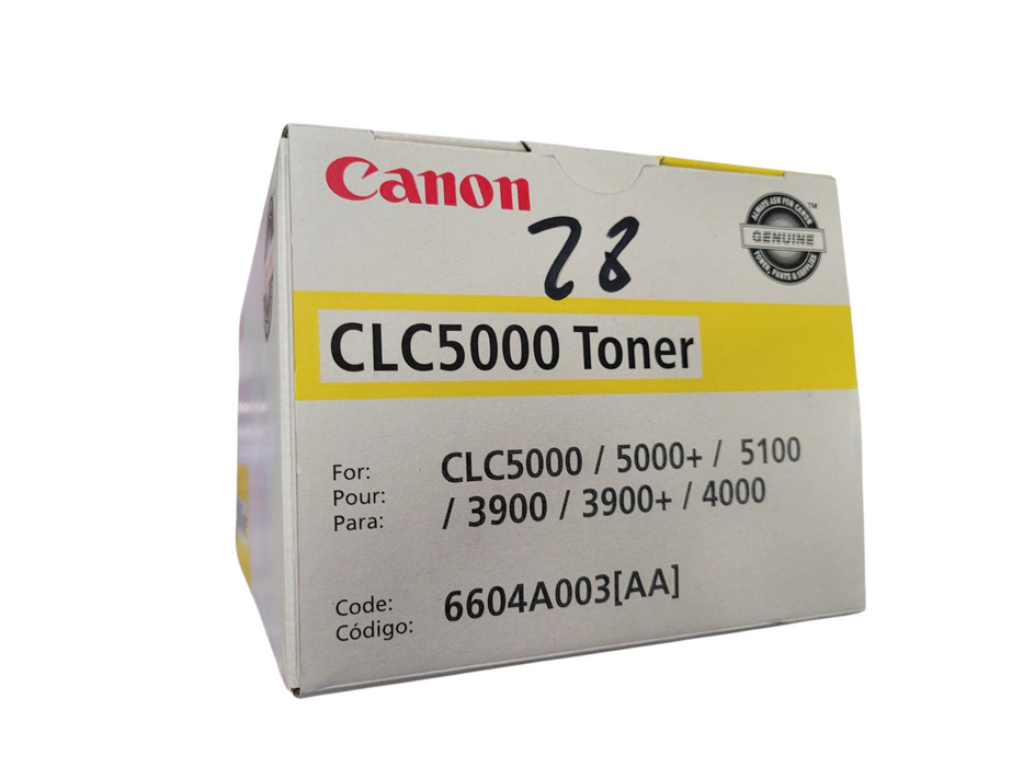 Canon CLC5000 Toner Yellow Q