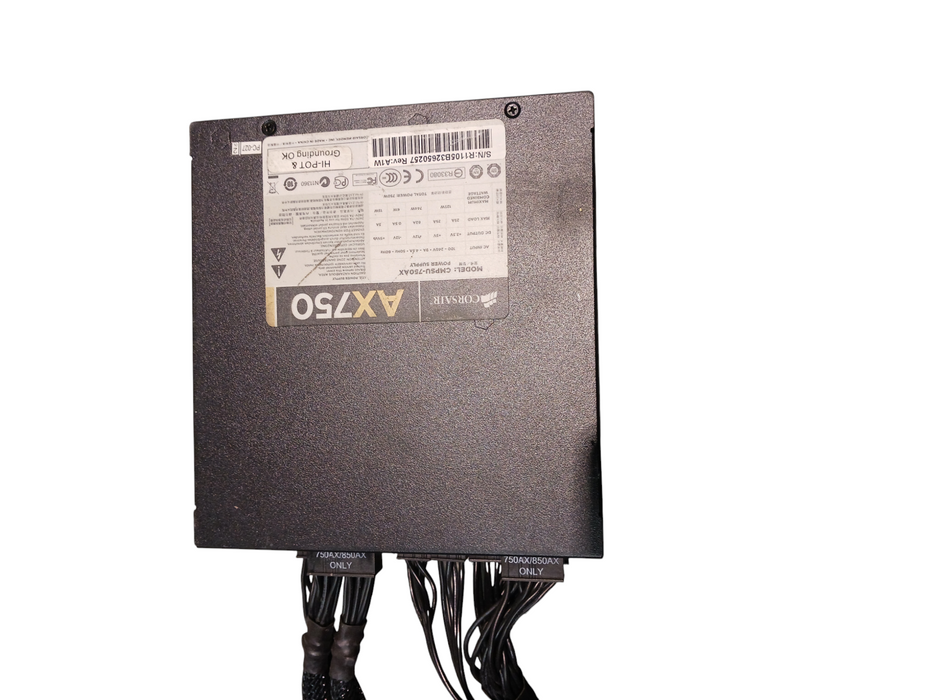 Corsair AX750 Gold Professional Series - 750W Fully Modular Power Supply