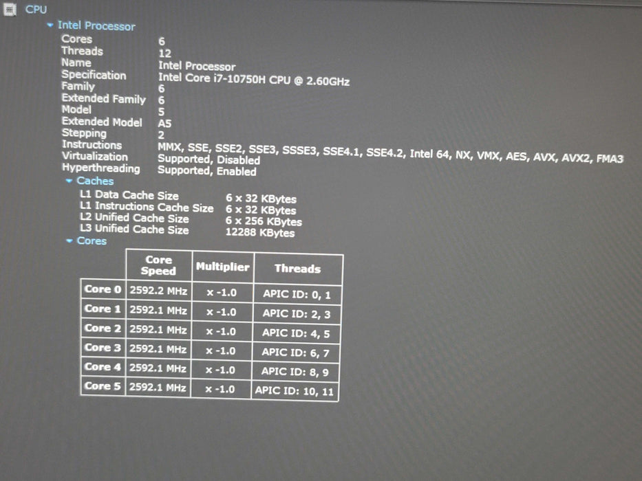 Gigabyte Aero 15 i7-10510U 16GB DDR4 RTX 2060 256GB NVMe READ  β Lap200