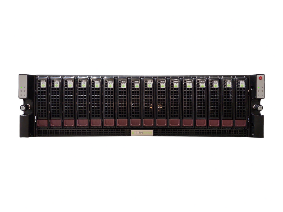 Nimble Storage CS200,400,ES1 3U 16x 3.5" Array, 2x SAS Controllers ES-1