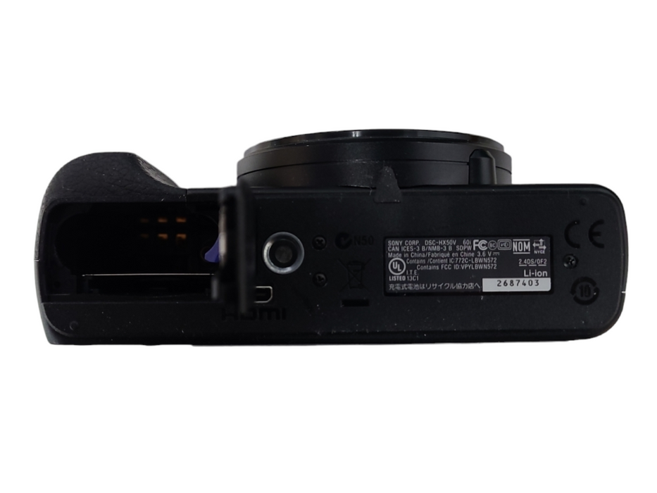 Sony Model DSC-HX50V Digital Camera, no battery