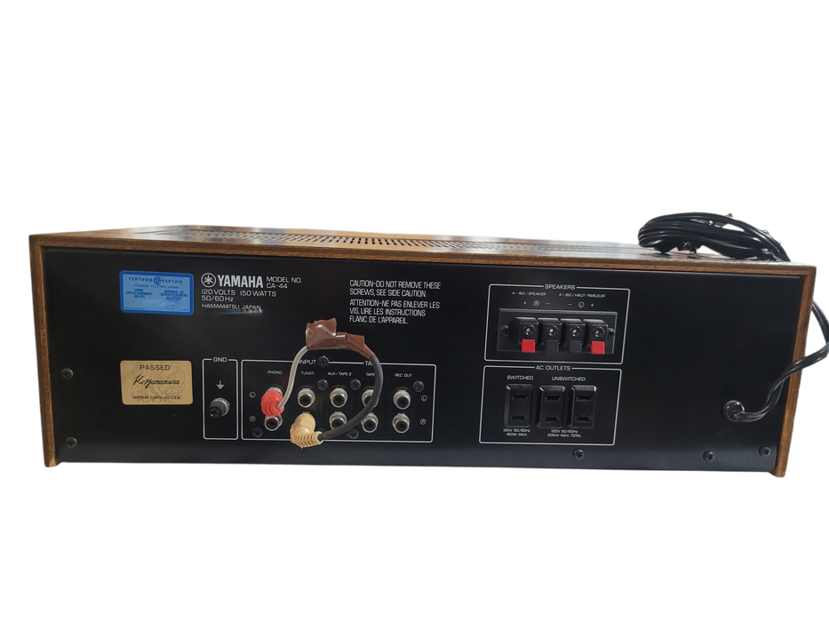 Vintage Yamaha Stereo Amplifier CA-44