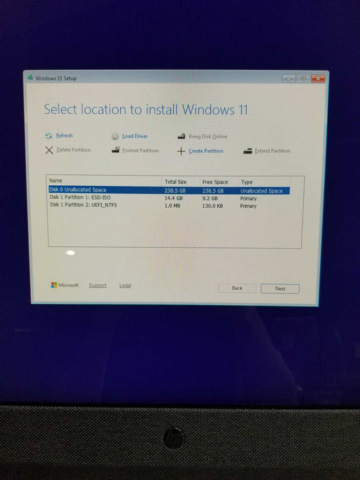 HP Pavilion Touch 27" AiO Pc Intel i5-8400T CPU 1.70GHz 8GB RAM 238GB NVMe