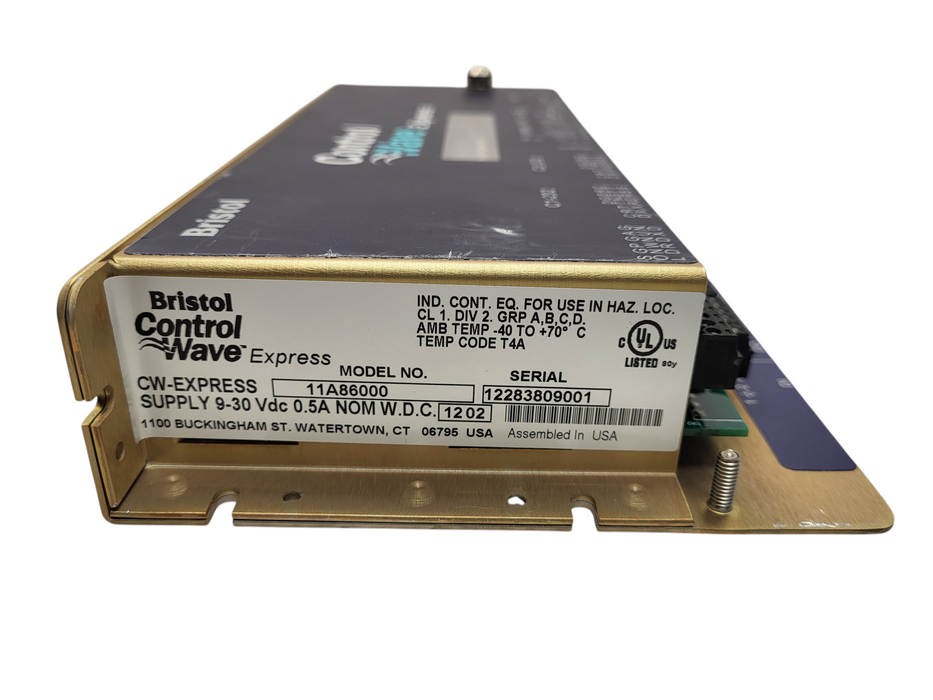 BRISTOL CONTROL WAVE EXPRESS 11A86000 SCADA Remote Terminal Unit (RTU) READ Q$