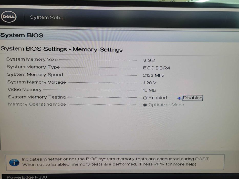 Dell PowerEdge R230 - Xeon E3-1220 v5 8GB DDR4 NO HDD PERC H330 250W PSU %