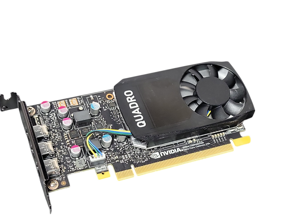 Nvidia Quadro P400 2GB GDDR5 Graphics Card 3x Mini DisplayPort LP _