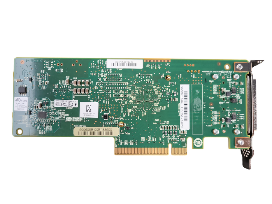 LSI SAS9207-8e 8-Port 6Gb/s PCIe x8 SAS/SATA Host Bus Adapter P/N: H3-25427 !