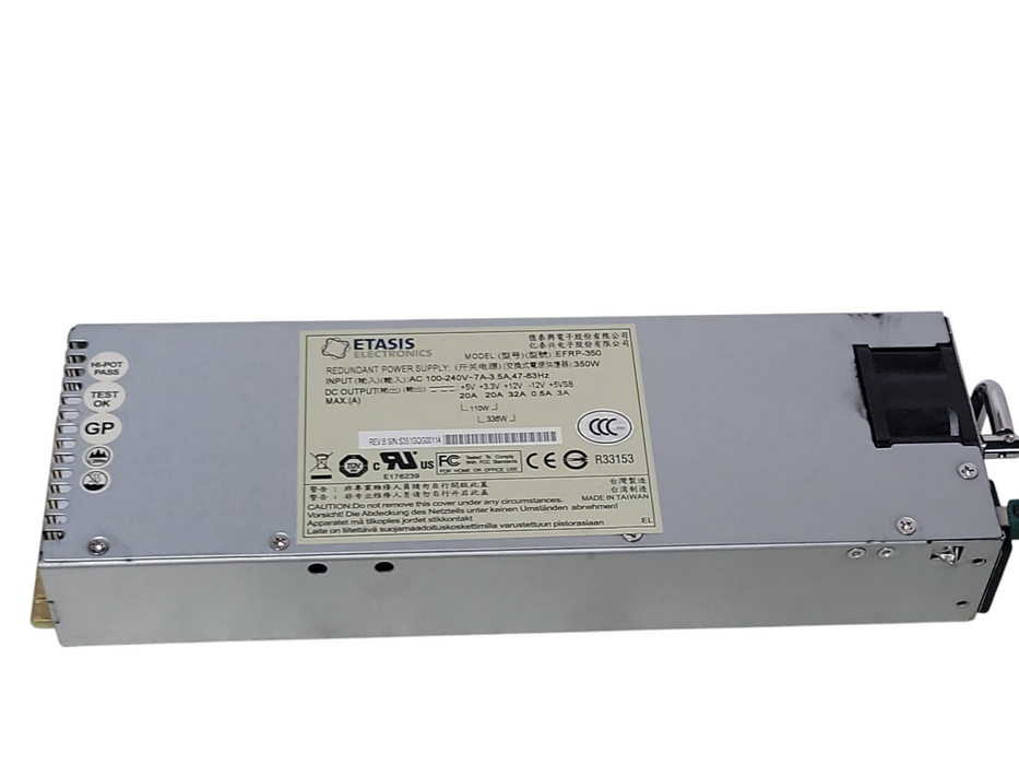 ETASIS EFRP-350 350W POWER SUPPLY FOR SNAPSERVER DX2 Q_