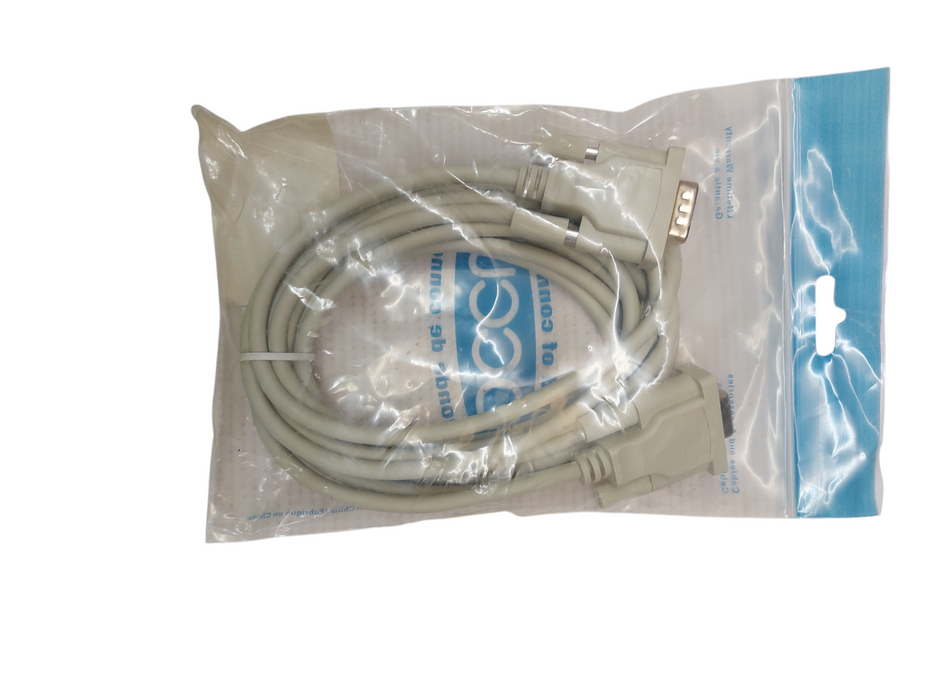 LOT 5x 10 ft DB9 Serial Extension Cable – Male to Female