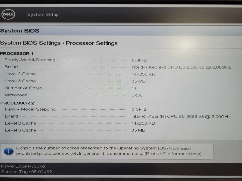 Dell R730xd 24x 2.5" | 2x Xeon E5-2683 v3 @2.00GHz, 32GB DDR4, H730P Mini !