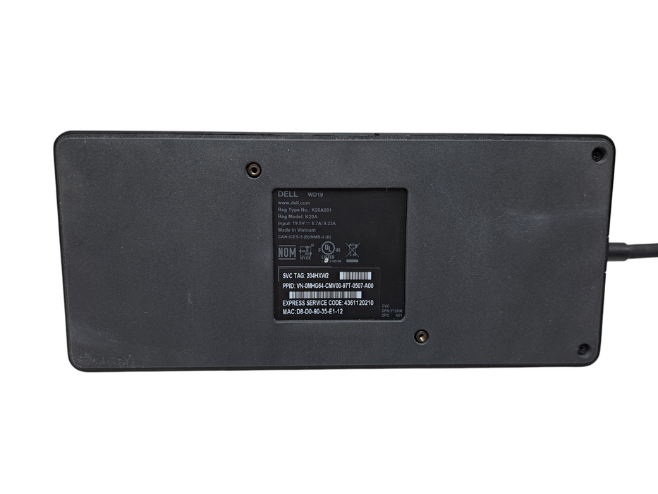 Dell Dock WD19 USB-C Docking Station | Fully Tested Q