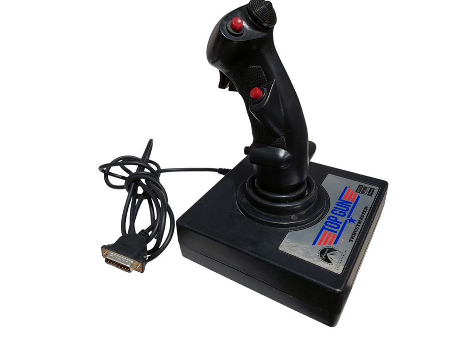 Vintage Official Paramount Top Gun Thrustmaster Joystick 1996 =
