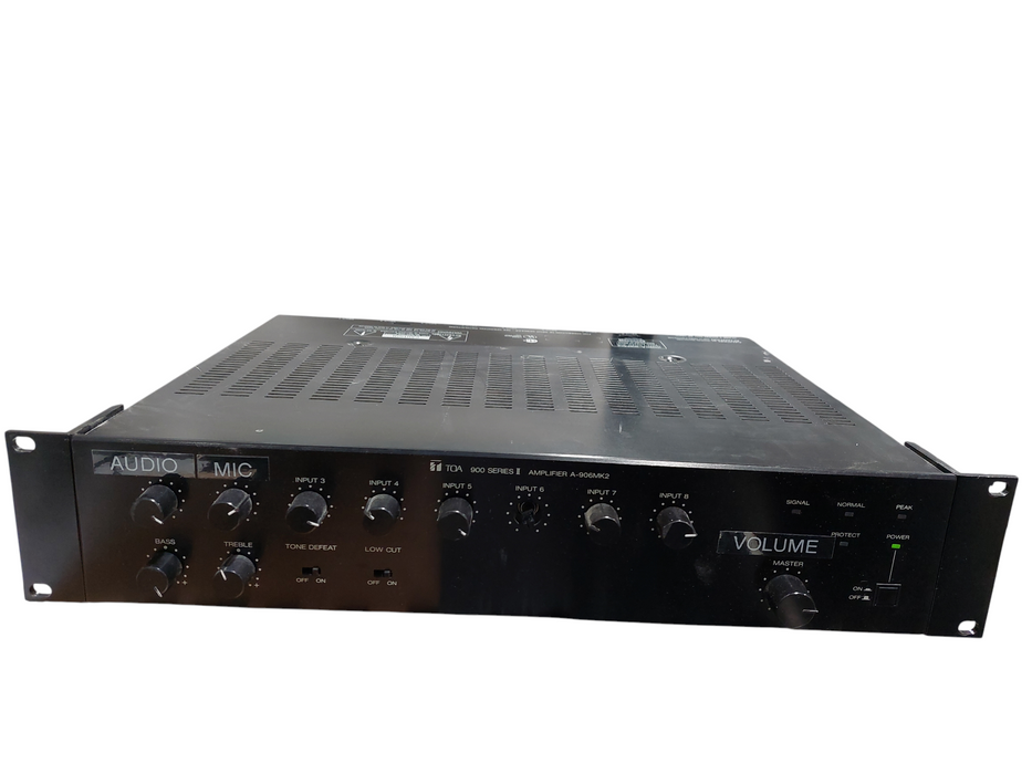 TOA 900 Series 2 Amplifier Model: A-906MK2 Rack Mountable =