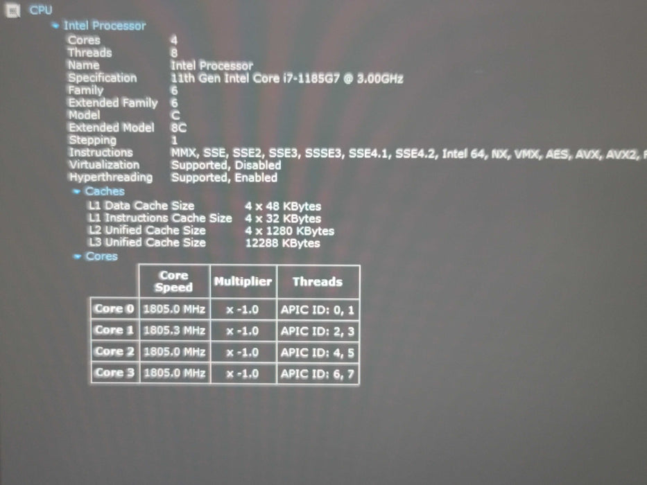 Dell Latitude 5420 i7-1185G7 16GB DDR4 256GB NVMe β Lap200