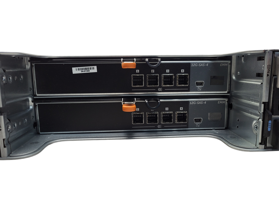 Dell PowerVault Storage MD1400 w/ 2x 12G-SAS-4 Controller, 2x PSU $