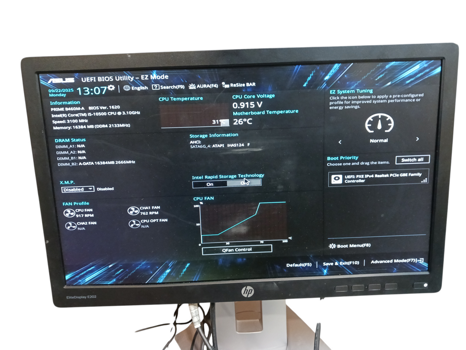 Custom Tower PC Asus Prime B460M-A Intel i5-10500 @3.10Ghz 16GB DDR4 RAM