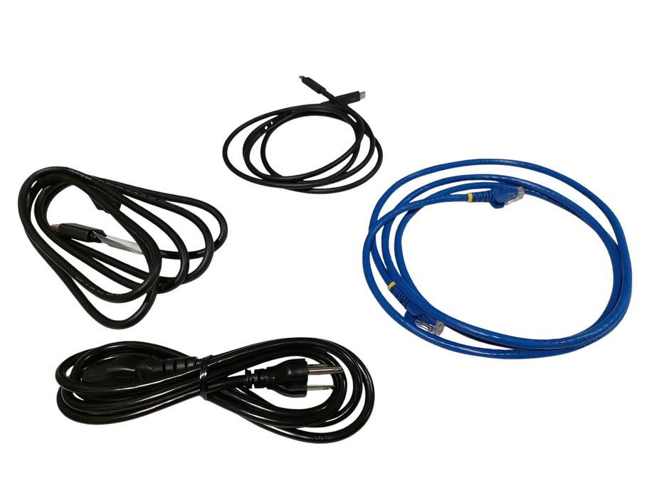 New Cable Bundle of 4 Cables , Cat6 , HDMI Ultra Speed , USB C Type , Power =