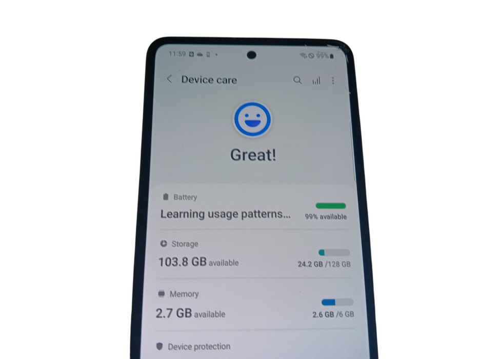 Samsung Galaxy A52 5G - 128GB - Black [SM-A526W] Read