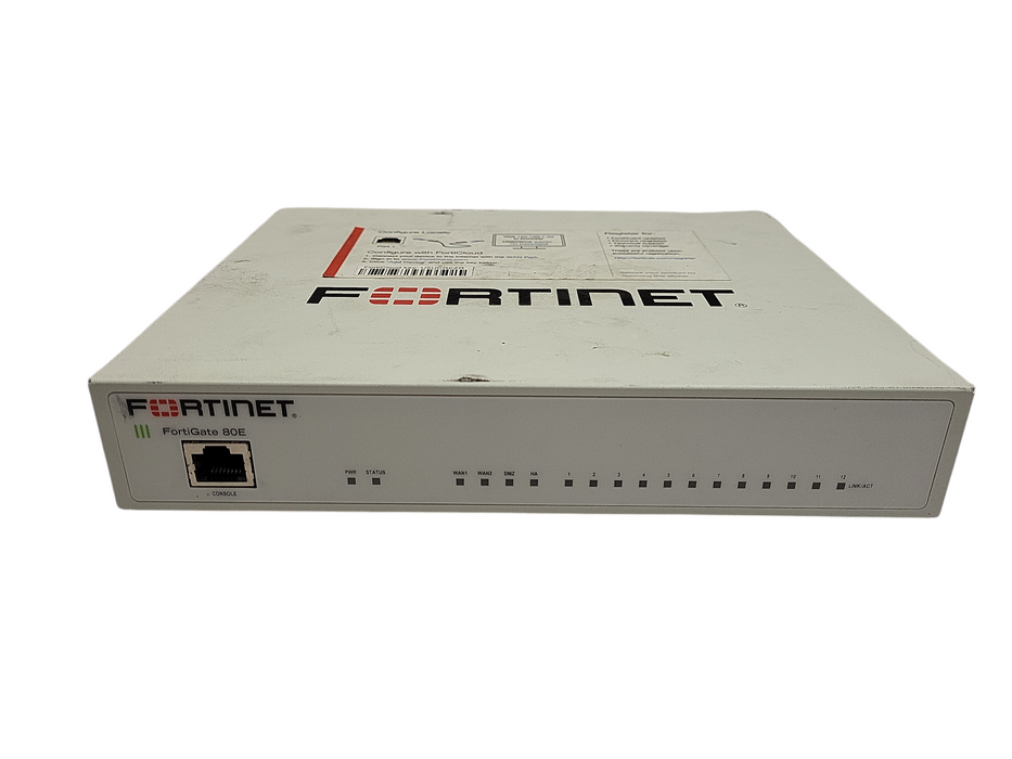 Fortinet FortiGate 80E 14 Ports Firewall Appliance READ $