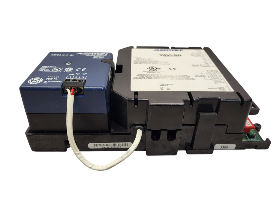 ALERTON VAVi-SD CONTROLLER WITH LM24-3-T AL, ACTUATOR READ Q$