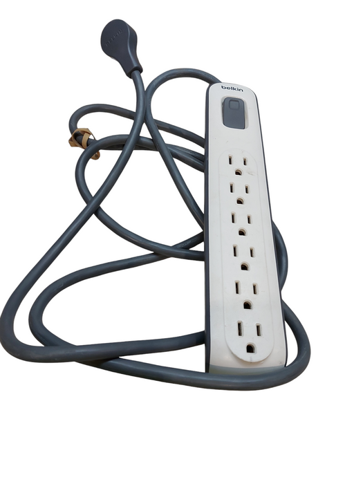 Belkin Surge Protector, 6 Outlets, 6ft Cord