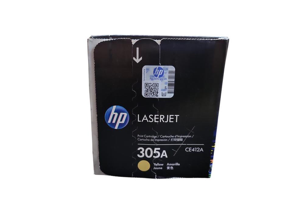 HP 305A Yellow Original LaserJet Toner Cartridge, CE412A  !