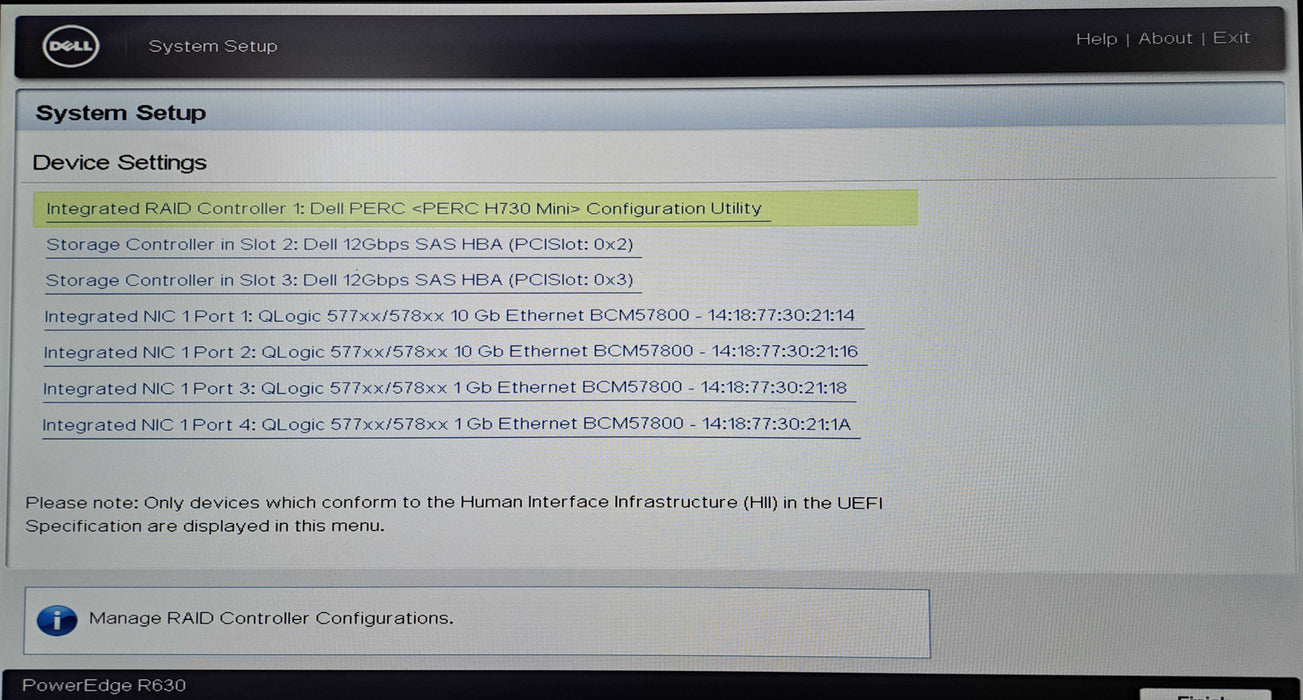 Dell R630 1U 8x 2.5" | 2x Xeon E5-2697 v3, 32GB DDR4, 2x 12G HBA, H730 Mini )