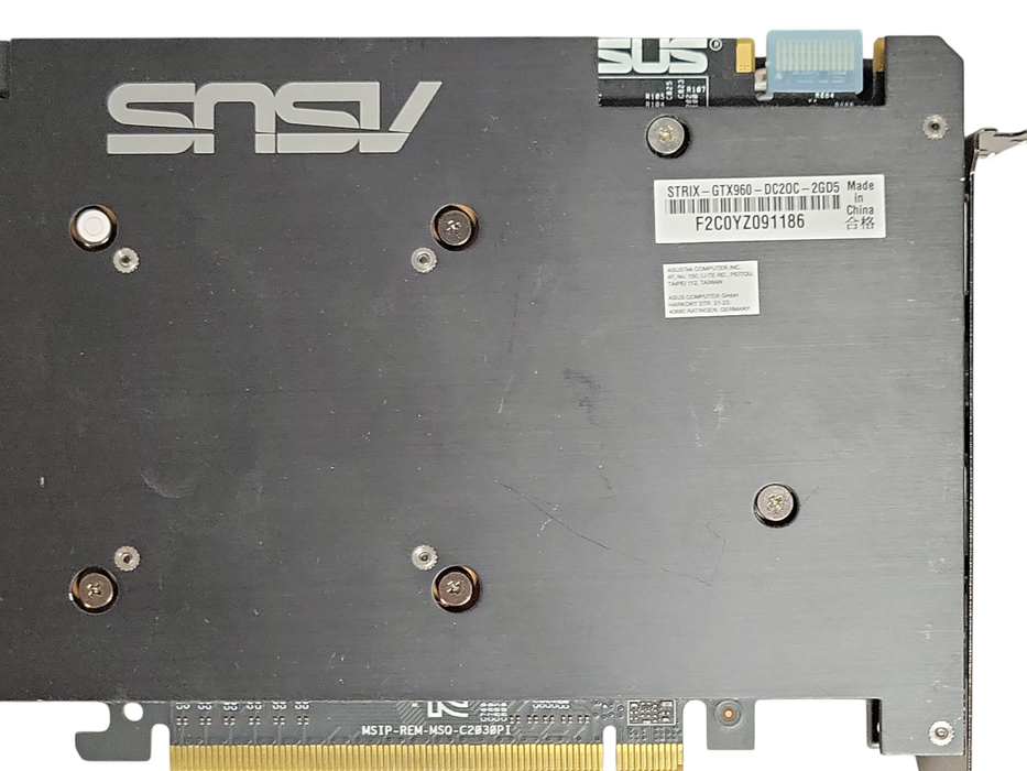 ASUS NVIDIA GeForce GTX 960 STRIX-GTX960-DC2OC-2GD5 2GB GDDR5 _
