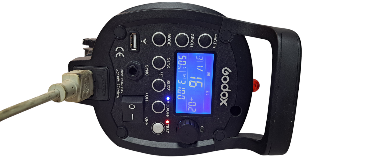 Godox QTII 600 Flash Head Studio Flash – 600 W