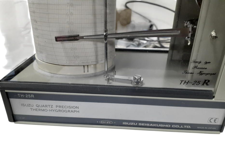 Isuzu Quartz Type Precision Thermo-Hygrograph TH-25R