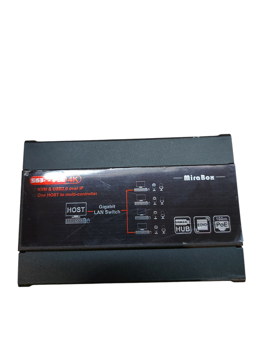 MiraBox HSV563 KVM HDMI 4K Extender over IP+USB2.0 Hub