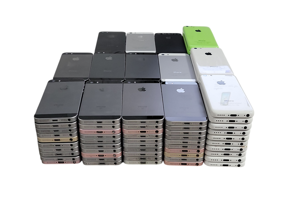 Lot of 140x Apple iPhone's [5 / 5C / 5S / SE | AS-IS] (
