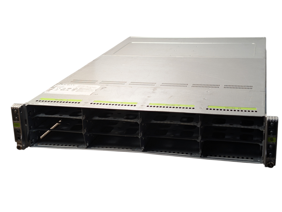 Cohesity C4300 4 Node Server 8x Xeon Bronze 3106 64GB RAM C4300-RJ45-4 -