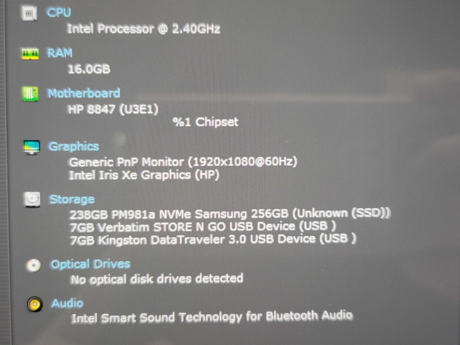 HP EliteBook x360 830 G8 i5-1135G7 16GB RAM 256GB SSD  β Lap200