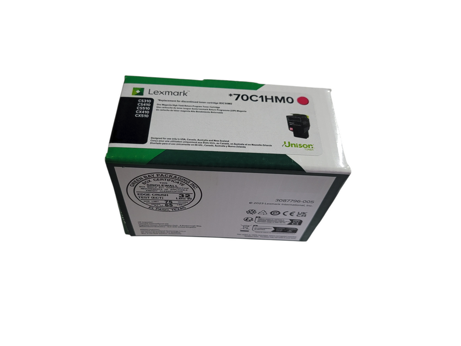 LEXMARK 70C1HM0 High MAGENTA TONER Genuine