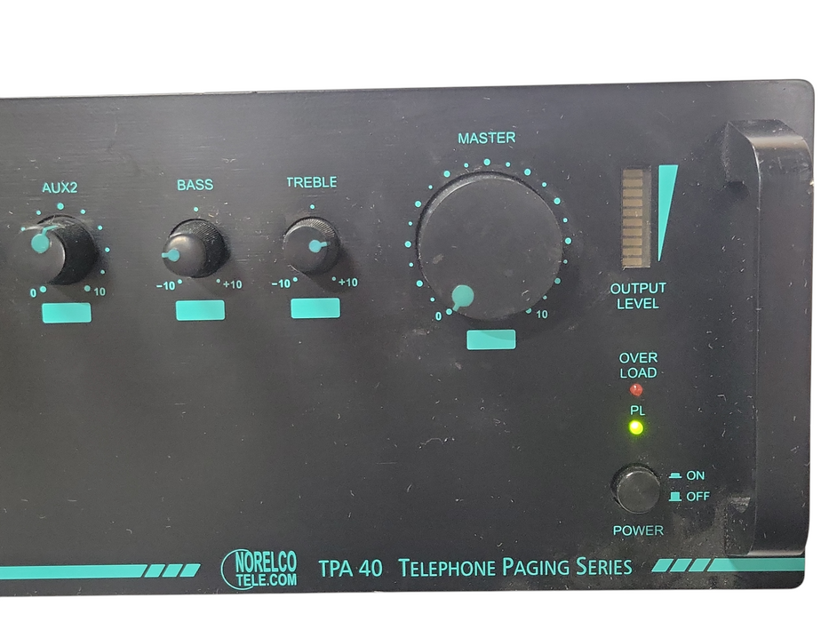 Morelco telecom TPA 40 Telephone Paging Series, READ _