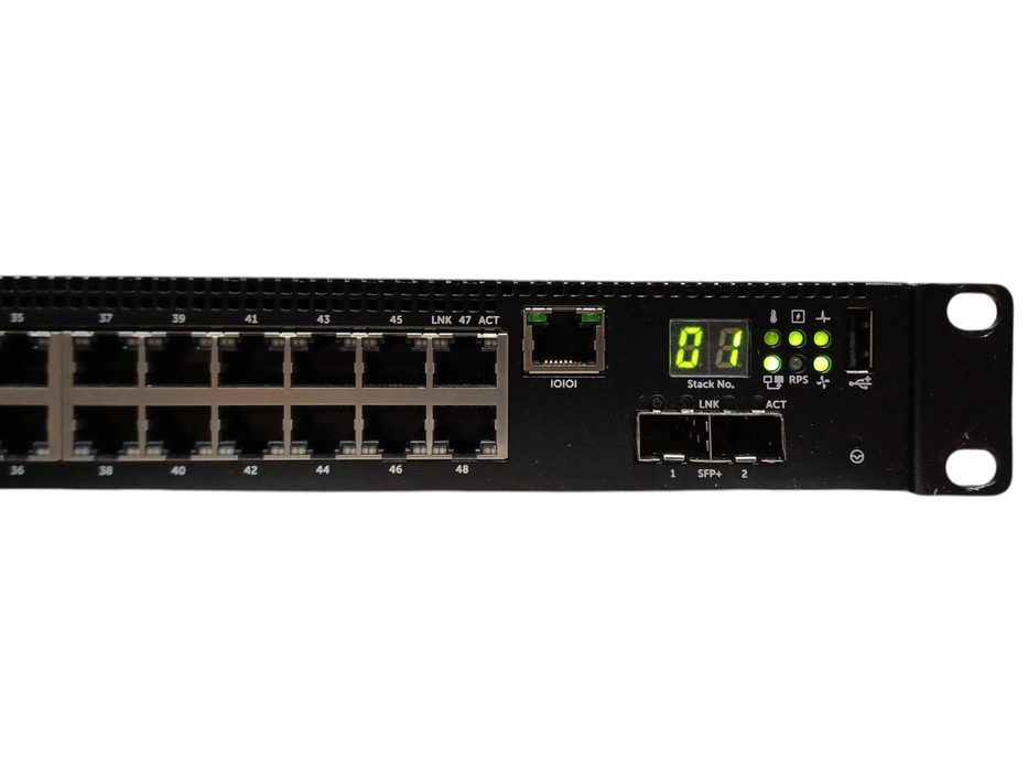 Dell N2048 48-Port 1GbE with 2-Port 10Gb SFP+ Gigabit Ethernet Network Swit