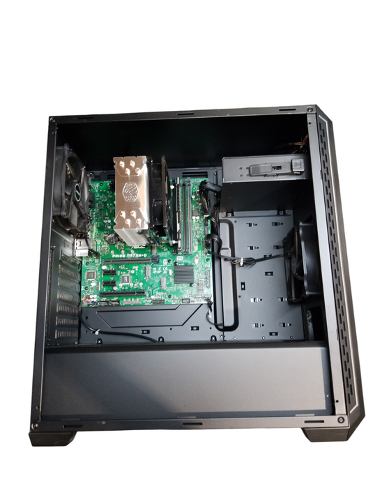 Custom PC w/ Asus Q370M-C Intel i7-9700K CPU 3.60GHZ 8GB RAM - No HDD