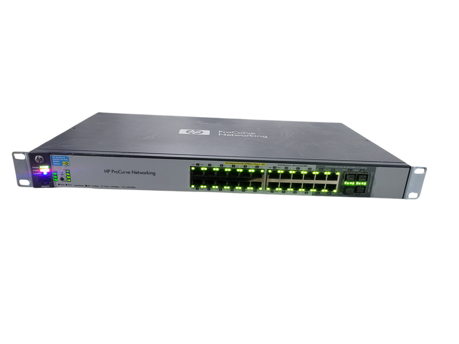 HP ProCurve 2520G-24-PoE – 24-Port Gigabit Managed Switch | J9299A