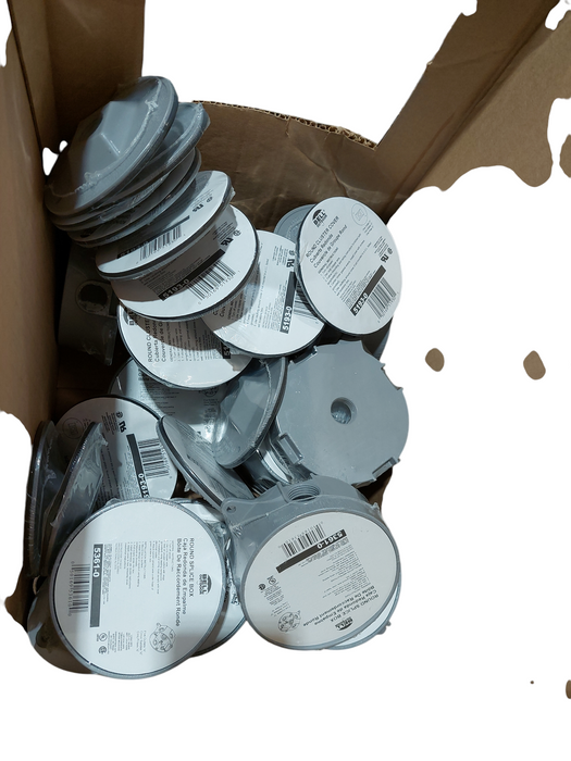 Bell Outdoor  16 - Round Cluster Cover & Round Splice Boxes Alluminum Waterproof Junction Box 5 1/2"  =