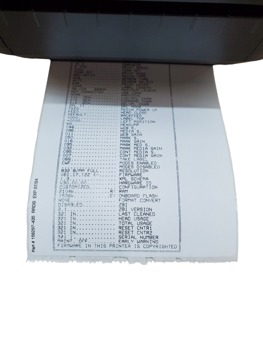 Zebra GK420d Thermal Label Printer - GK42-202210-000 - Low Usage